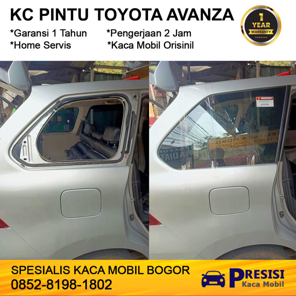 Toko Kaca Mobil Bogor Terlengkap dan Pengerjaan Cepat dari Presisi Kaca Mobil
