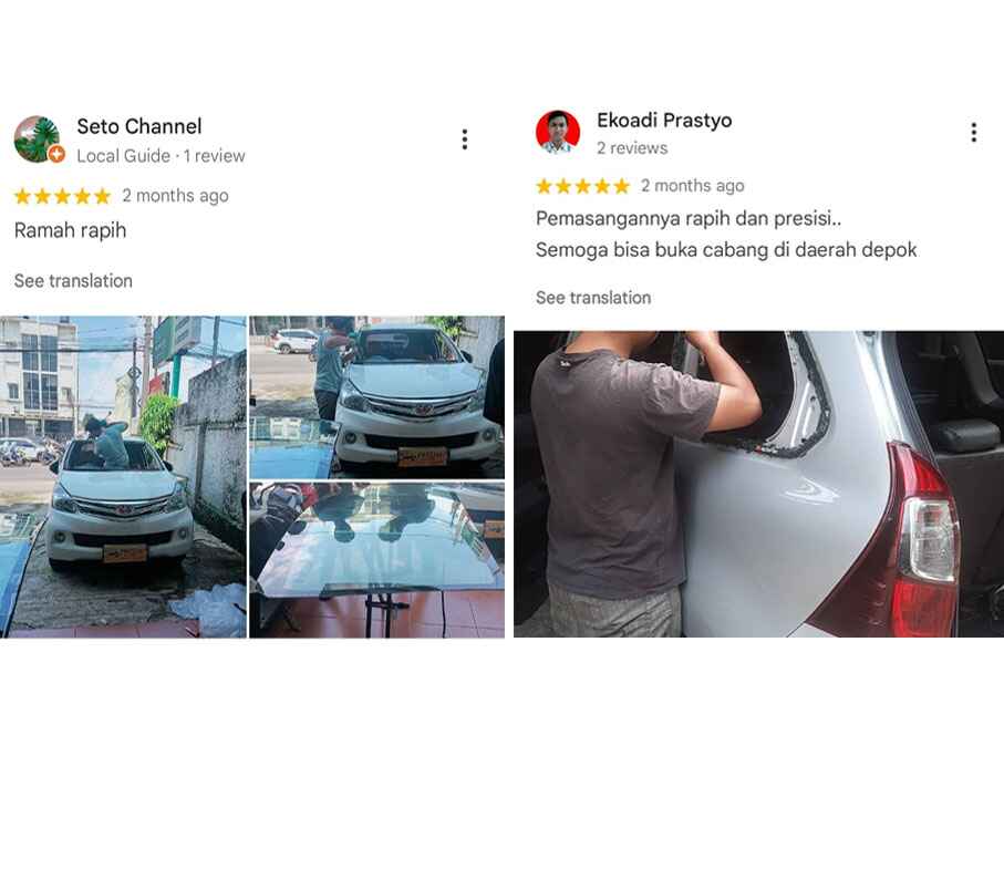Presisi Kaca Mobil Bogor